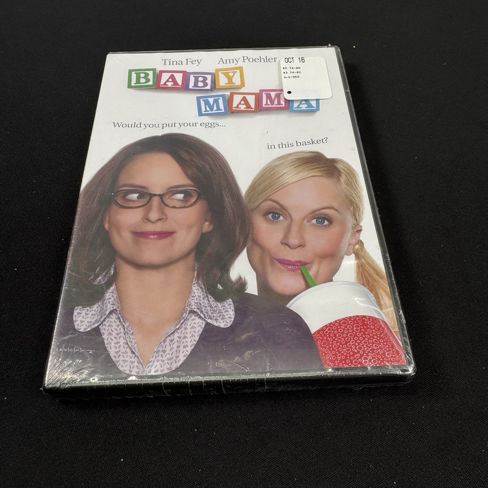 Baby Mama (DVD, 2008, Widescreen) Tina Fey, Amy Poehler - Brand New /‎ Sealed